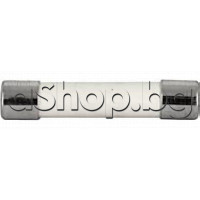 Предпазител бавнодействащ d6.35x32mm с кварцов пясък,16A/500VAC ,/Бели