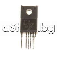 IC,Switching regulator,+115V,TO-220/6F,STRW6750F SanKen