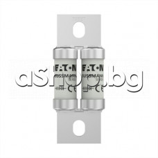 HRC fuse- специален ултра бърз предпазител за електронни модули,660VAC/75A,23W,2-сдвоени патрона с планки,Eaton 75EET
