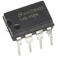 OP-IC ,Dual,Serie 158,±18,0.5V/uS,8-DIP ,National Semiconductor LM1458N
