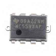 OP-IC,±22V,10MHz,13V/uS,lo-noise,8-DIP TI NE5534AP