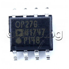 IC ,Low noise,Hi-Speed,Precision OP,-40°..+85°C,2.8V/uS,8-SOP ,Analog Devices OP27GSZ ,Maxim
