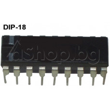 IC,DC Motor bridge driver, 48V, 1,5A, 0.3om,18-DIP