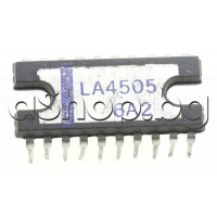 IC,2xNF-E,24V,2.5A,2x8.5W(15V/3om),20-DILP,Sanyo LA4505