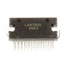 IC,Car stereo-4xNF-E,18V,4.5A,4x48W(BTL,14.4V/4om/1kHz),25-QILP