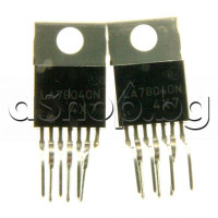 IC ,CTV,VA-driver,VA-E,Vcc2=34V,Vcc6=70V,9W ,TO-220/7 ,Sanyo LA78040B
