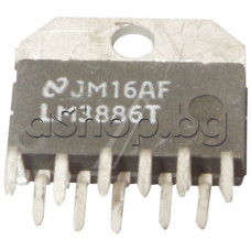 IC,NF-E,20...84V,38W(±28V/8om),68W(±28V/4om),11-SQL,National Semiconductors LM3886T