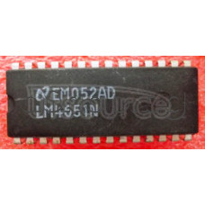 IC ,NF-PWM Driver,±22V,1.5W,class D amplifier with LM 4652 TF,28-DIP ,Texas Instruments LM4651N