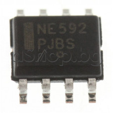 IC,Video-Wideband amplif.16V,120MHz,8-MDIP,ON SEMICONDUCTOR  NE592D8G