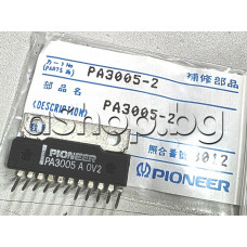 IC ,Power Amplifier,NF-E,18V,4A,20W(13V/4om,BTL),12-SIL ,Pioneer PA3005 A OV2,PA3005-2