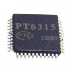 IC ,VFD driver-controller IC,44-LQFP ,PT 6315 PTC