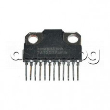 IC ,2xNF-E,25V,4.5A,2x5.8W(13V/4om):Rev.pinning,12-SQL ,Toshiba TA7281P