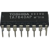 IC ,AM-Tuner,FM-ZF,Ucc=3...8V,16-DIP ,Toshiba TA7640AP