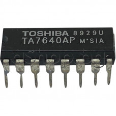 IC ,AM-Tuner,FM-ZF,Ucc=3...8V,16-DIP ,Toshiba TA7640AP
