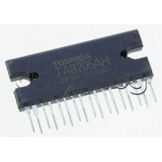 IC,2xNF-E,25V,9A,2x15W(13V/4om),BTL,17-QILP,Toshiba TA8205AH