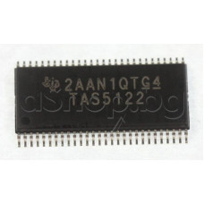 Stereo Digital amplifier power stage 2x30W(BTL),6om/1kHz,56-HTSSOP3(DCA),TI