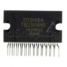 IC.4xNF-E,28V,9A,4x43W(BTL,13V/4om),25-SQLP,Toshiba