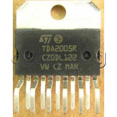IC ,2xNF-E,28V,3.5A,2x10W(14V/2om),11-SQL ,STMicroelectronics TDA2005R