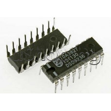 IC, TV,FM-Sound-Dem.,SCART,NF-Ctrl,18-DIP, TDA3827 3 Y Philips