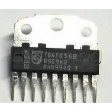 IC, NF-E,BTL,18V,1.25A,3.5W(12V/16om),DC Vol.Ctrl,9-SIL,TDA7056B N1 Philips