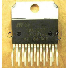 IC,2xNF-E,28V,3.5A,2x..W(14.4V/2om),Mute,15-SQL TDA7377 STMicroelectronics