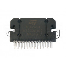 IC,Power amplifier 4x NF-E,28V,6A,4x35W(13.7V/4om, BTL),25-SQL,STMicroelectronics TDA7454