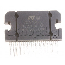 IC,4xNF-E,28V,6A,4x72W-2oM,(4x28w/14.4V/4om),BTL,Full I2C-Bus driving,25-SQL,ST Microelectronics