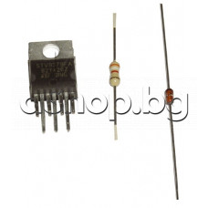 CTV,VA-E,Flayback supl.separ.voltage(Pin.3),Io=1.8A,20W,TO-220/7,(STV9379F+R+Di)