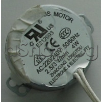 Мотор за грил 220V,50/60Hz,2.5/3 r/min 4W  с кабели, кръгла метална  ос от печка,Arielli C-43-2WRCSS