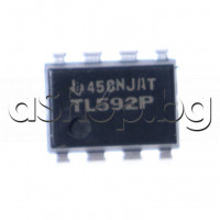 IC , Video-Wideband amplif.16V,120MHz,8-DIP ,Texas Instruments TL592BP