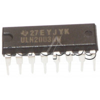 IC,7xNPN-Darlington-Array,50V,0.5A,16-DIP,ULN2003AN/AG