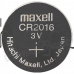 3V,80mAh,Литиева  батерия,тип/паричка,d20.0x1.6mm,Maxell