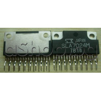 IC,Unipolar,Stepping-motor driver,Vcc=46V,FET(on<0,8V)-Vds=100V,1.5A,4.5W,18-SQL,SanKen SLA7024M