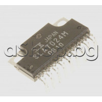 IC,Unipolar,Stepping-motor driver,Vcc=46V,FET(on<0,8V)-Vds=100V,1.5A,4.5W,18-SQL,SanKen SLA7024M