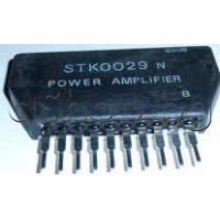 IC ,NF-E,±37V,5A,>35W,(±25V/8om),10-SIL ,Sanyo STK0029N