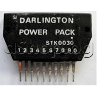 IC,NF-E,±40V,4A,>30W,(±28,5V/8om),10-SIL,Sanyo STK0030