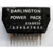 IC,NF-E,±40V,4A,>30W,(±28,5V/8om),10-SIL,Sanyo STK0030