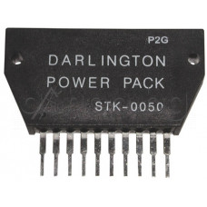 IC,NF-E,±53V,5A,>50W,(±36V/8om),Darlington power pack,10-SIL ,Sanyo STK0050