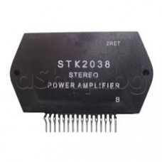 IC ,AF, 2xPower Amplifier ,16-SIL,Sanyo STK2038 for Tehnics SU-Z2