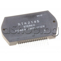 IC,2xNF-E,±54V,7A,2x>40W(±32V/8om),16-SIL ,Sanyo STK2145