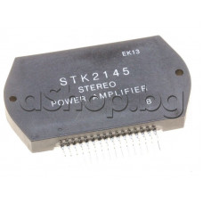 IC,2xNF-E,±54V,7A,2x>40W(±32V/8om),16-SIL ,Sanyo STK2145