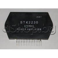 IC ,2xNF-E,±48V,4A,2x>30W(±30V/8om),16-SIL Sanyo STK2230