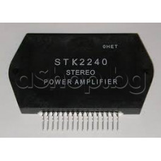 IC, 2xNF-E,±54V,5A,2x>40W(±33.5V/8om),16-SIL Sanyo STK2240