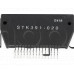 2-channel convergence correction circuit,±44V,Icmax=6A,Fhmax-64kHz,15-SIL