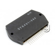 IC, 2xNF-E,class  ,±45V,2x45W(2x45W/0.4%THD/±31V/6om),16-SIL,Sanyo STK401-080