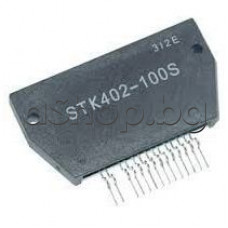 IC,2xNF-E,classAB,±57V,2x100W(2x60W/0.4%THD/±50V/6om),14-SIL,HCD-BX3