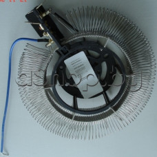 Нагрeвател кръгъл 230VAC/50Hz/2000W за вентилаторна печка,Diplomat DPL VT-3008