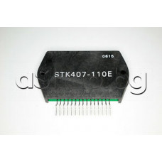 IC,2xNF-E,±..V,2x>70W,THD=0.08%,(±....V/4-8om),15-SIL,STK407-110E Sanyo