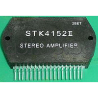 IC,2xNF-E,±42V,2x>30W(±27.5V/8om),18-SIL ,STK4152II Sanyo/PCM