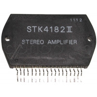 IC,2xNF-E,±50V,2x>45W(±33.5V/8om),18-SIL ,STK4182II Sanyo/PMC